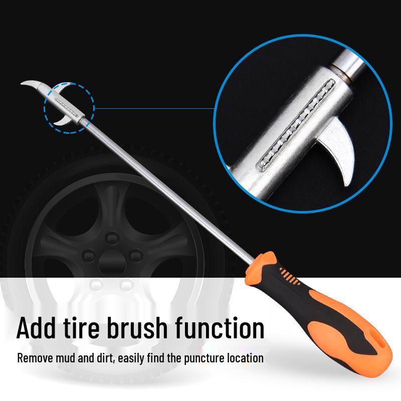 Multi-Function Portable Tire Stone Removal and Cleaning Tool