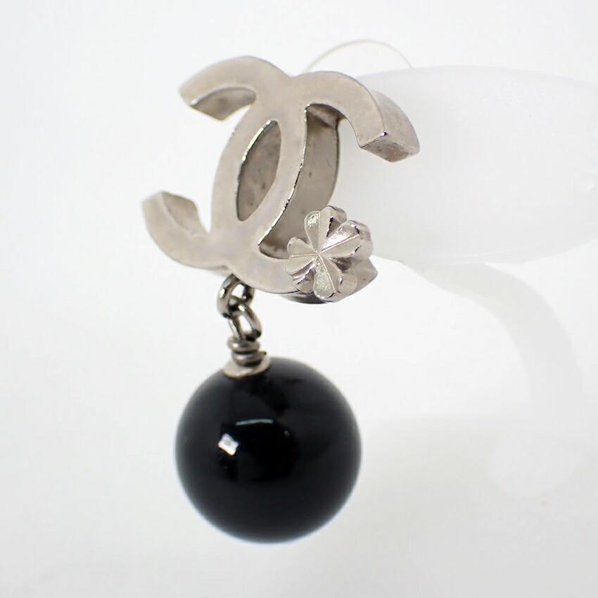 [Pre-owned] CHANEL Coco Mark Earrings (single) / J36-6