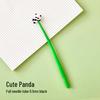 Cartoon Panda Silicone Pen - Cute Shaking Signature & Exam Pen for Students