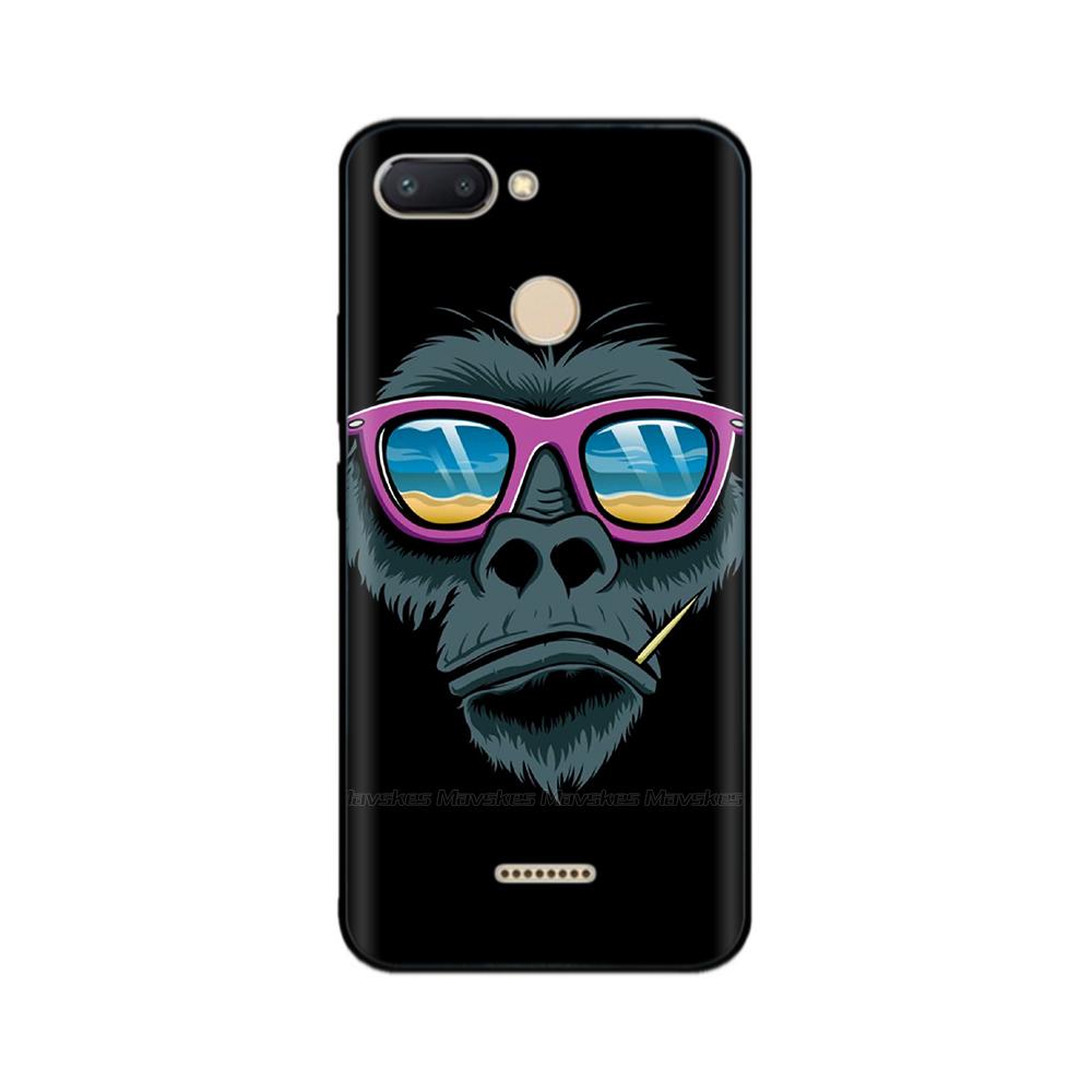 Silicone Case For Xiaomi Redmi 6A Case Cute Soft TPU Phone Case For Xiaomi Redmi 6 Redmi 6A Redmi6A a6 redmi6 Funda Cover Coque