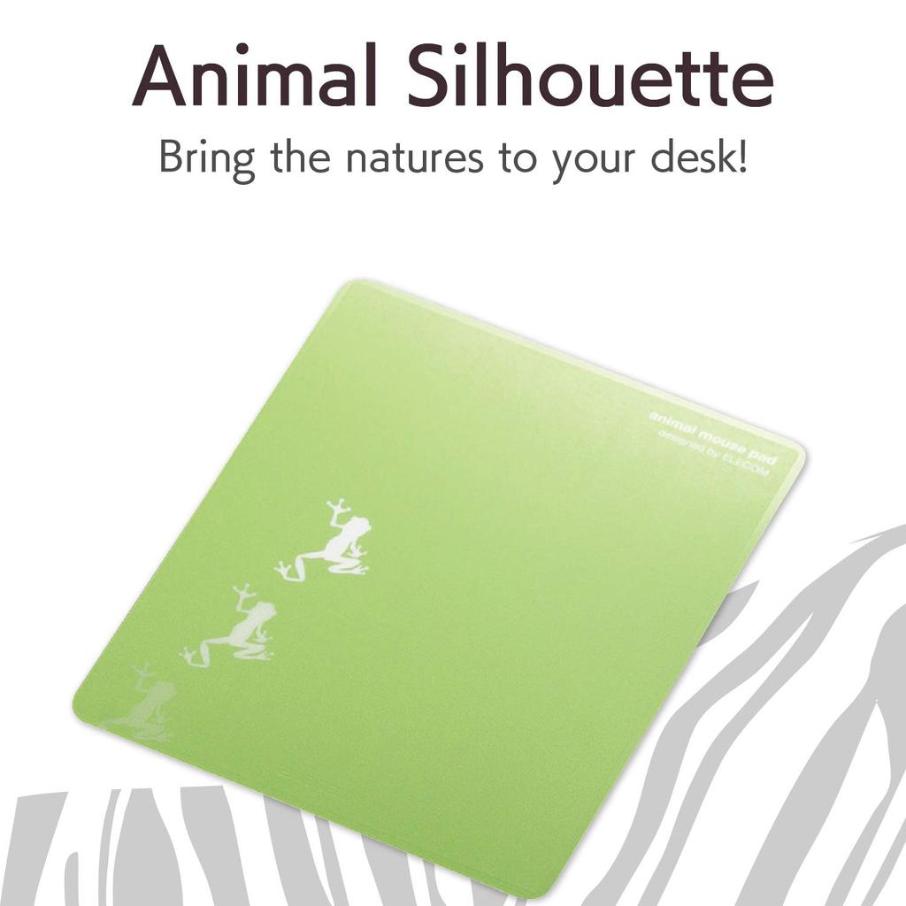 ELECOM Mouse Pad Frog Animal Print MP-111B