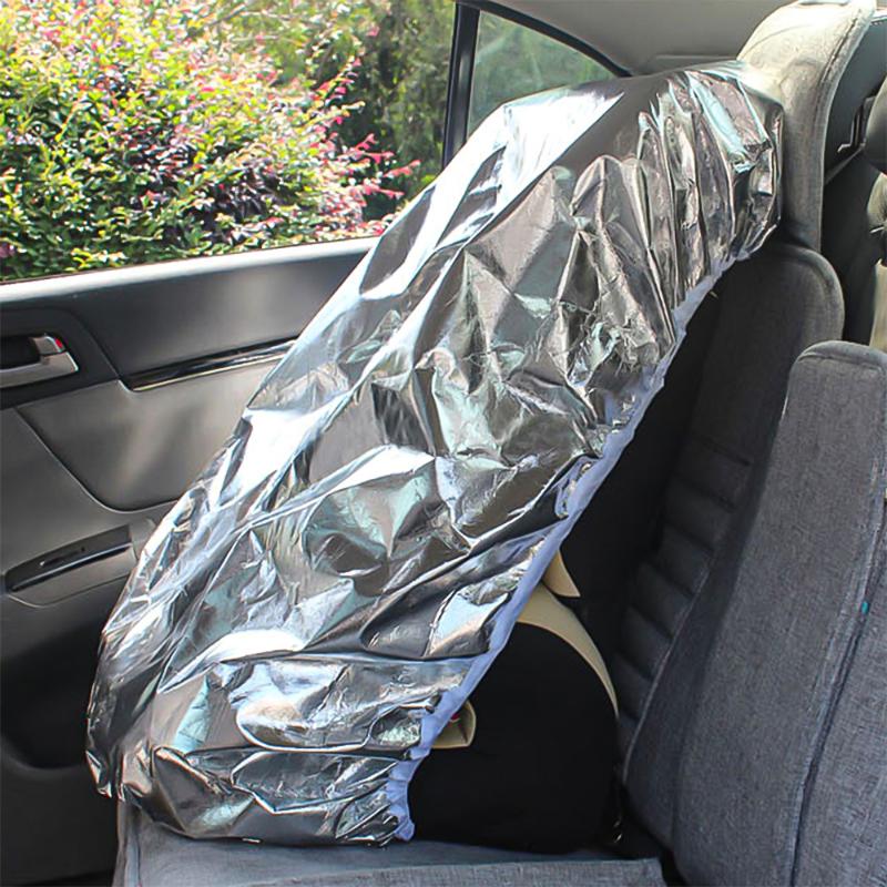 Car Seat Baby Seat Sun Shade Protector Covers for Children Kids Aluminium Film Sunshade Anti-UV Dust Insulation Cover 74x108cm