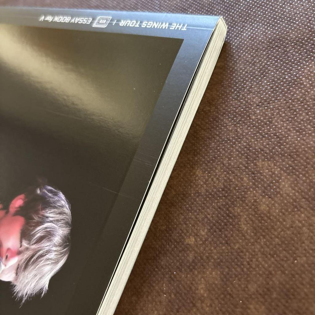 [USED] BTS THE WINGS FINAL Essay Book Trading Card V Taehyung