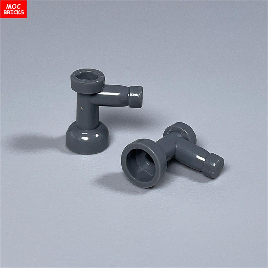 MOC Bricks 4599 Tap 1x1 Faucet With Hole Connecting Accessories Educational Building Blocks Assembled Toys Kids Gift