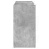 Golf Cabinet Solid Concrete Grey 102 x 45 x 85.5 cm