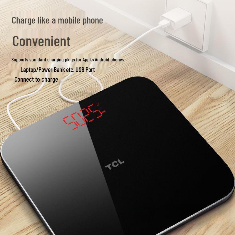 TCL High-Precision Rechargeable Household Weighing Scale