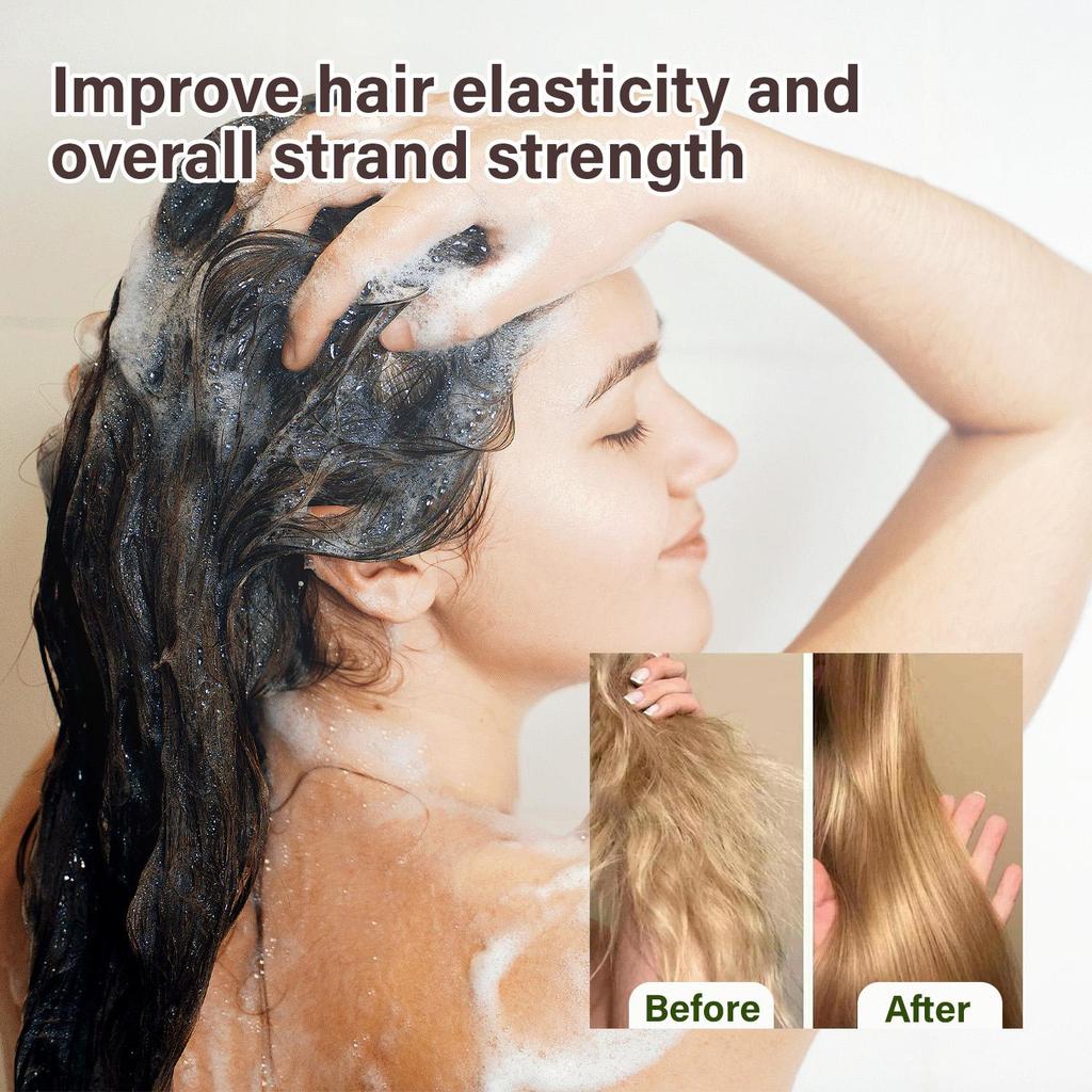 Shampoo Soap-Gently Cleaning & Moisturizing Care For Hair-Improves Hair Elasticity And Overall Stand Strengthenes-100g