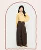 Zhang Jiayuan Women's Winter Warm Thickened Long Sleeve Lapel Shirt #G14888