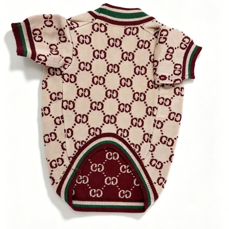 Designer Pet Turtleneck Knit Cardigan Stretch Dog Sweater French Bulldog Corgi Schnauzer Small Medium Dogs Fall