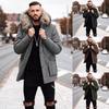 Ultra-warm Men's Winter Parka Jacket With Luxurious Faux Fur Collar