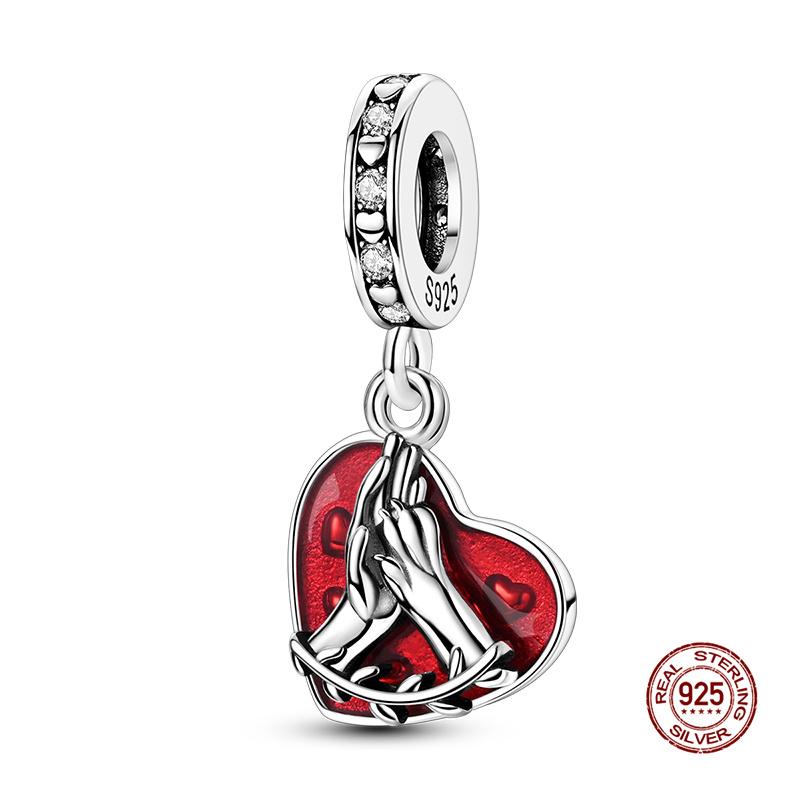 New In Fashion Copper Balloons And House Charm Beads Fit 3Mm Original Bracelet Necklace Womens Diy Jewelry Gift Making