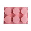 Cake Mold Food Grade Easy Release Reusable 6 Cavity Column Ice-cream Jelly Pudding Soap Mould Kitchen Tools