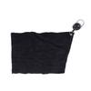1 pcs Double-sided Plush Cotton     Cleaning Towel Cloth with Pulling Rope Buckle(blue )