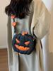 Quirky Pumpkin Halloween Crossbody Bag - Fashionable, Versatile, and Creative Shoulder Bag