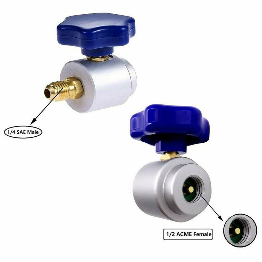 Self Sealing R134A Can Tap Valve Dispenser F A/C Charging Hose