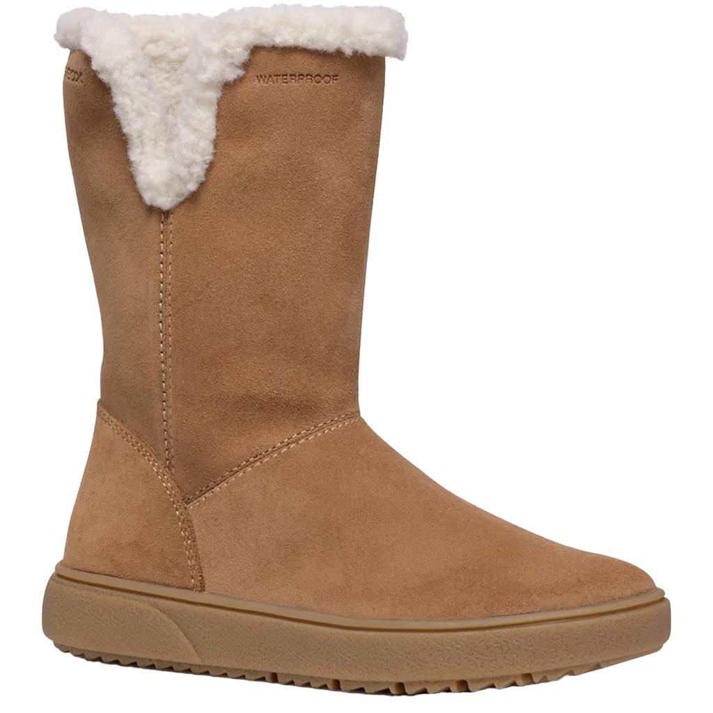 Geox Dziewczęce zamszowe wodoodporne buty Theleven