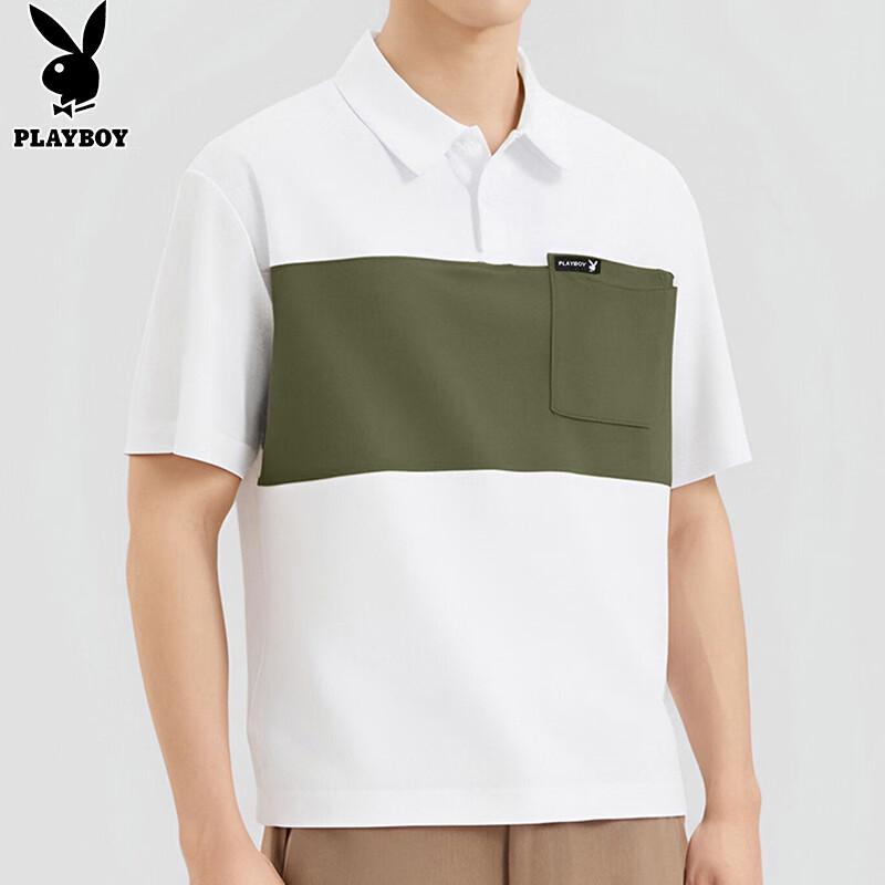 PLAYBOY Men s Short Sleeve Polo Shirt XL