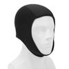 Wetsuit Hood Thermal Swim Surf Diving Hood Sun UV Protection Quick Drying for Men Women Black