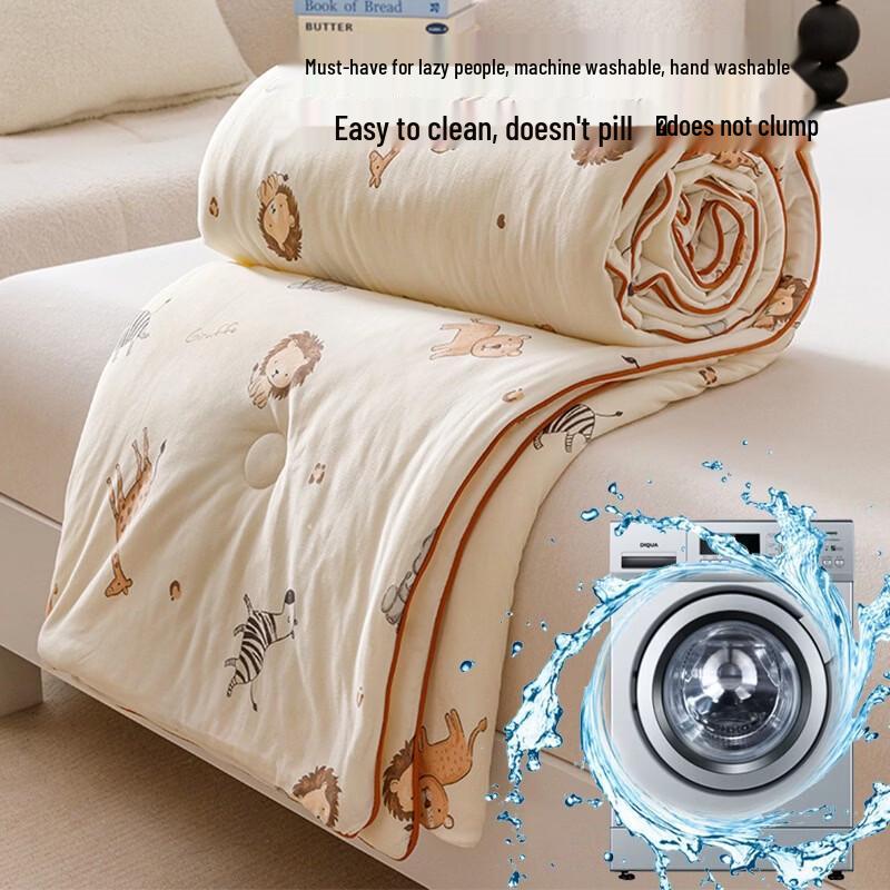 Brangdy Kinder-Strick-Sommerdecke