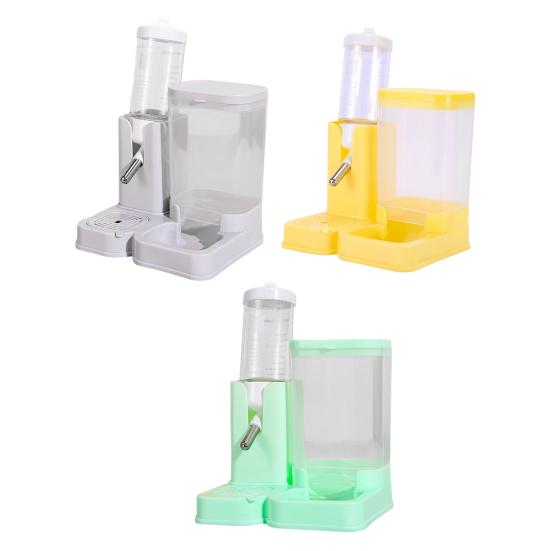 Hamster Toy Leak-Proof Design Easy To Clean Automatic Water Food Feeder Small Pets Guinea Pigs Rabbits Pet