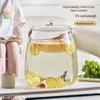 Large Capacity Refrigerator Water Dispenser with Faucet -  Fruit Tea Cold Water Jug & Beverage Bucket