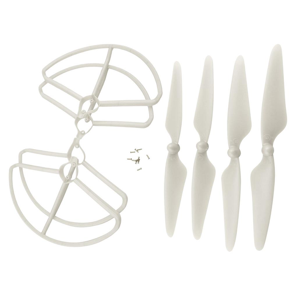 Propeller Protect Frame Plastic CW CCW Propellers Blade Guard Ring RC Plane Accessories for Hubsan H501S