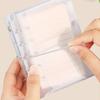 1Pcs PP Loose Leaf Notebook Cover Diagonal Small Card Photo Storage Ledger New M5 A7 A6