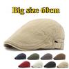 Autumn and Winter New Style Big Size Corduroy Berets Hat Men Women British Retro Painter Hat Casual Vintage Forward Hat Ivy Cap