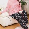 Damen Frühling und Herbst Pyjama Langarm Hose Plus Größe Homewear Anzug