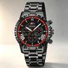 Reloj de Cuarzo para Hombre SKMEI Cronógrafo Acero Inoxidable Negro 9352