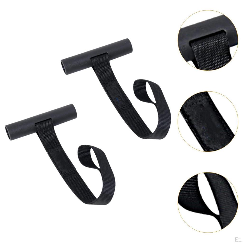 2 Pieces Kayak Tie Down Straps Lashing Wear Resistant Multi Functional Transport Accessory