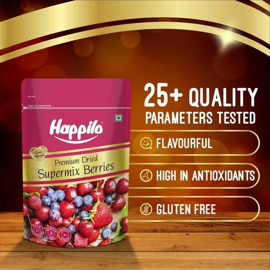 Happilo Premium International Super Mix Berries, 200g