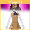 Roleplay Costume Dress With Soft Polyester Fabric For Game Anime Cosplay Enthusiasts