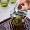 GIANXI 240ML Gaiwan Cup Home Bamboo Quick Drain Storage Water Tea Tray Chinese Anti Scalding Puer Tea Kung Fu Tea Set