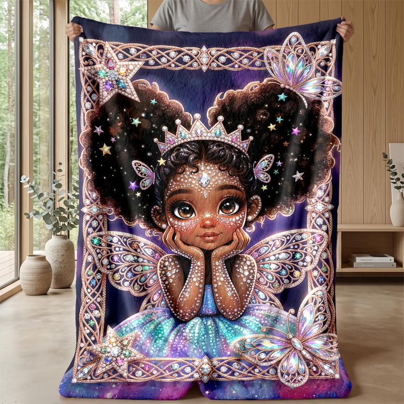 Fantasy Bubble Journey Theme blanket Lightweight Warm Flannel Blanket Decorative Throw Blanket for Home Decoration