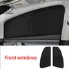 For BYD Denza D9 2024 2025 Full Black Car Sunshade Side Window Privacy Curtains Front Rear Sunscreen Heat Insulation Sunshield