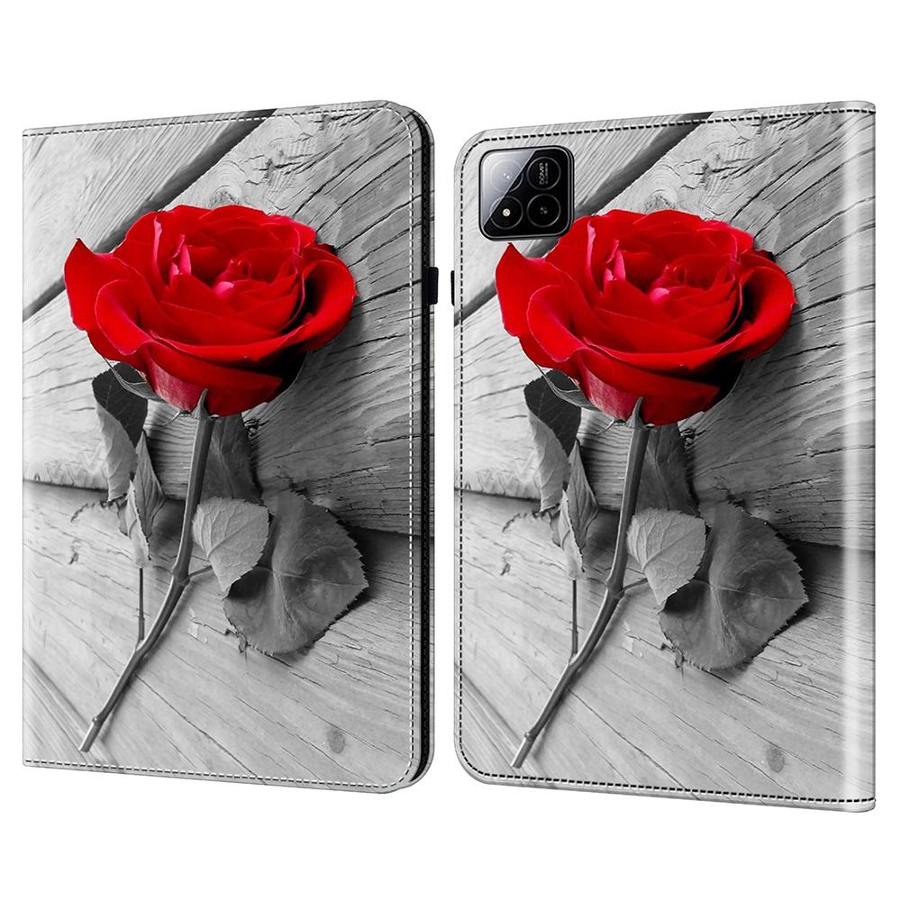 For Xiaomi Pad 7/7 Pro Case Pattern Printed Leather Tablet Cover with Card Slot