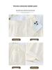 White Cashmere Wide-Leg Sweatpants: Women's 2025 Autumn/Winter High-Waisted Soft Velvet Rice Pants