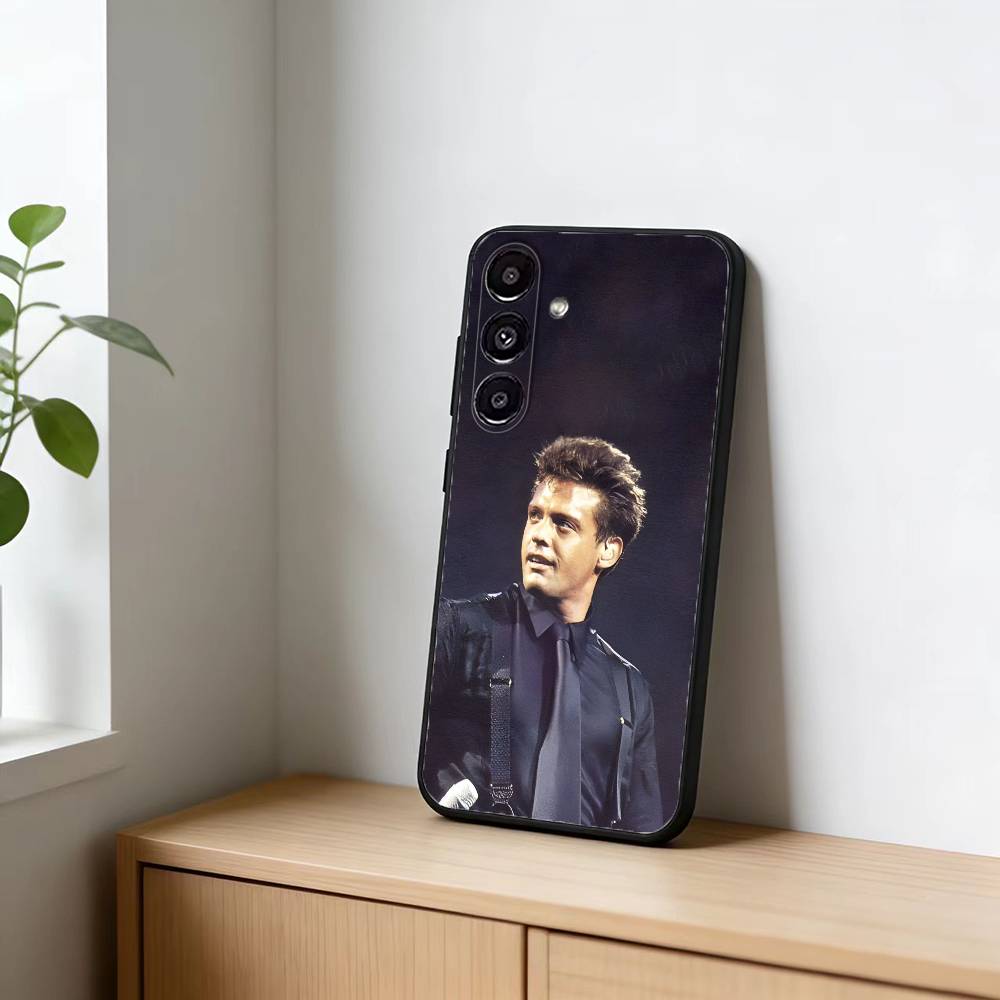 L-Luis M-Miguel Mexico Singer Phone Case For Samsung Galaxy A91,80,73,72 ,71,53,52,32 ,31,22,21s,20,Soft Black Case