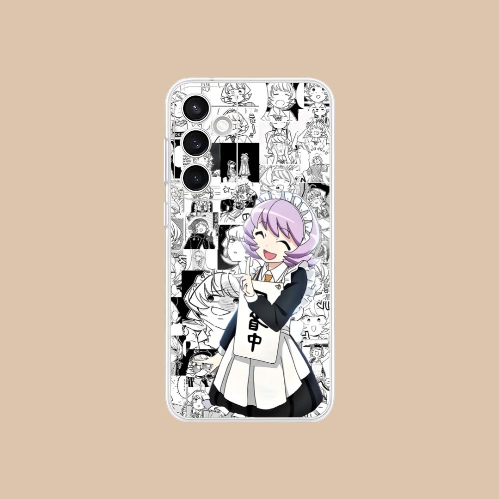 Anime Najimi Osana Mobile Phone Case for Samsung Galaxy S25 S24 S23 S22 S21Plus FE Ultra Clear Colorful Cover Cellphones Luxury