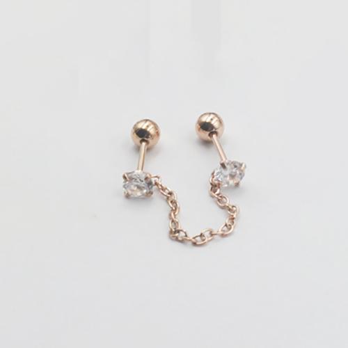 

Новое поступление двойные серьги-гвоздики с кисточками цепочки висячие серьги для женщин нержавеющая сталь пирсинг ушей 5 цветов роскошные фианиты популярные ювелирные изделия