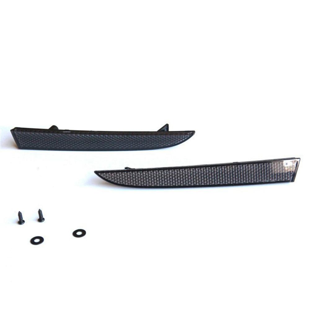Smoke Lens Rear Bumper Diffuser Reflectors For Chevy Camaro 2016-2022 LT SS ZL1