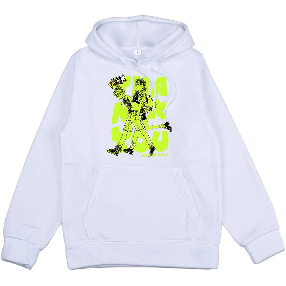 Manga Graphic Hoodies She Wasn't A Guy Comic Printing Pullovers The Guy She Was Interested in Wasn't A Guy At Sweatshirts