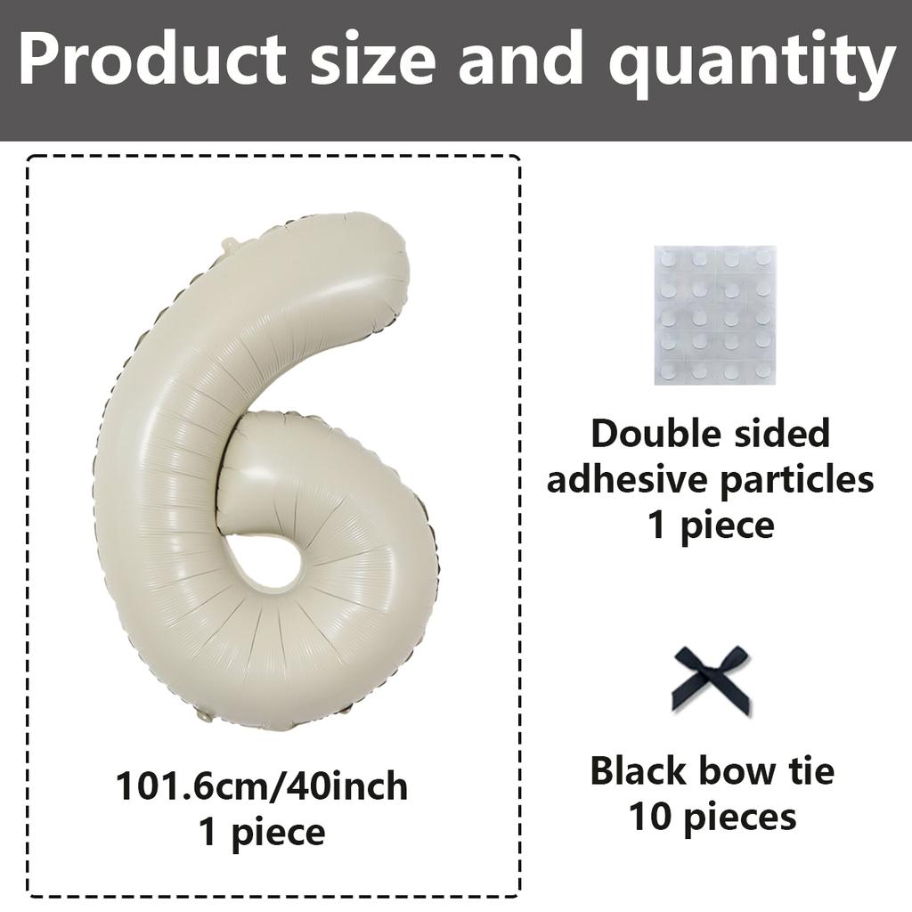 9 cream white digital balloons, black ribbon bow for bow themed birthday parties, graduation, showers, anniversaries