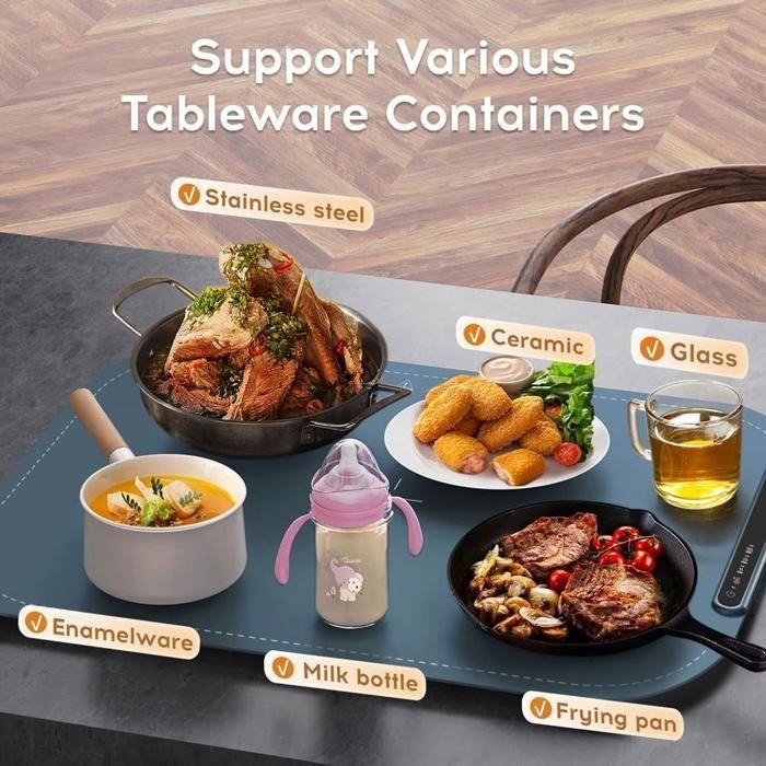 Elektrische Heizplatte - WILLING - BW614 - 250 W - 3 Temperatureinstellungen - Leicht zu reinigen