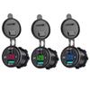 Quick Charge 3.0 USB Car Charger Socket LED Voltmeter Switch For Car Marine ATV
