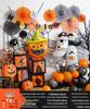 Halloween Kindergarten Party Wall Decor: Balloons & Props for Kids' Atmosphere