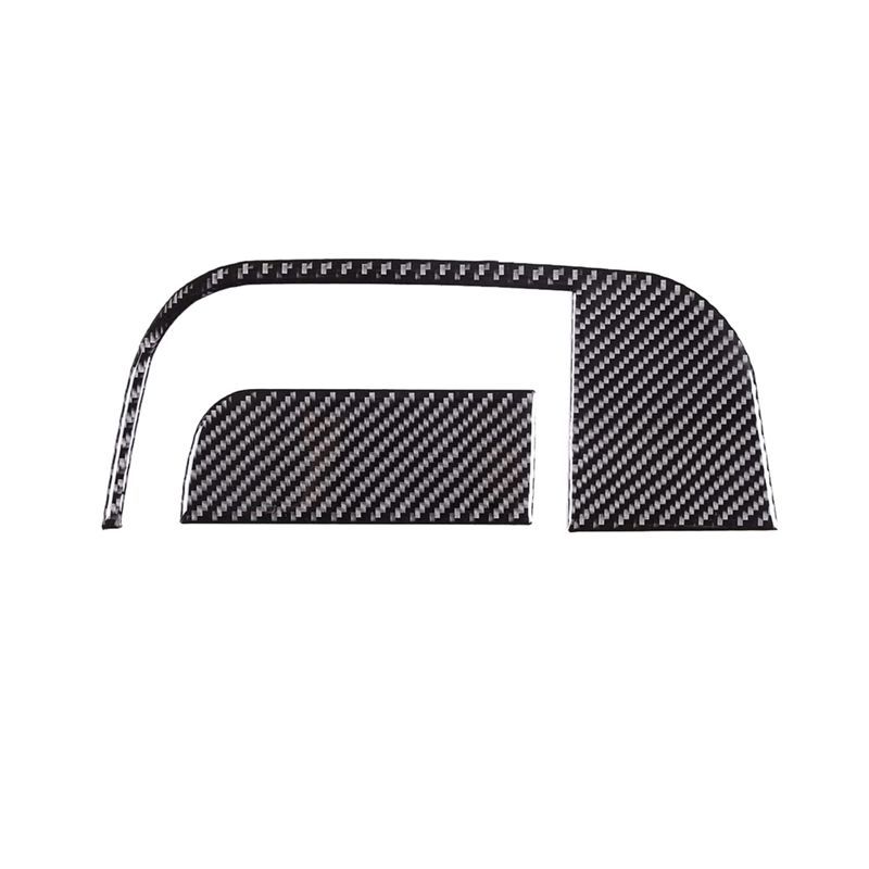 Dashboard Storage Box Panel Cover Trim Decal For Ford Maverick   Accessories Soft Carbon Fiber Carbon Fiber Pattern