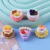 3D Fruit Cake DIY Cream Glue Resin Accessories for Phone Cases & Fridge Magnets