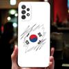 Funda de Teléfono con Bandera Nacional Coreana Para Samsung Galaxy S20 S21 S22 S30 S7 S10 S8 S9 S6 Pro Plus Edge Ultra Fe Funda Protectora Antigolpes